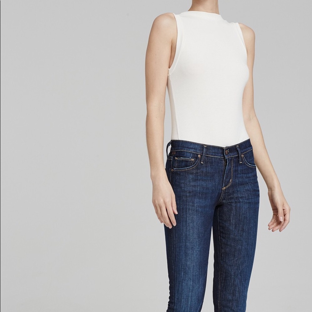 Citizens of Humanity Mid-Rise Straight-Leg Jeans